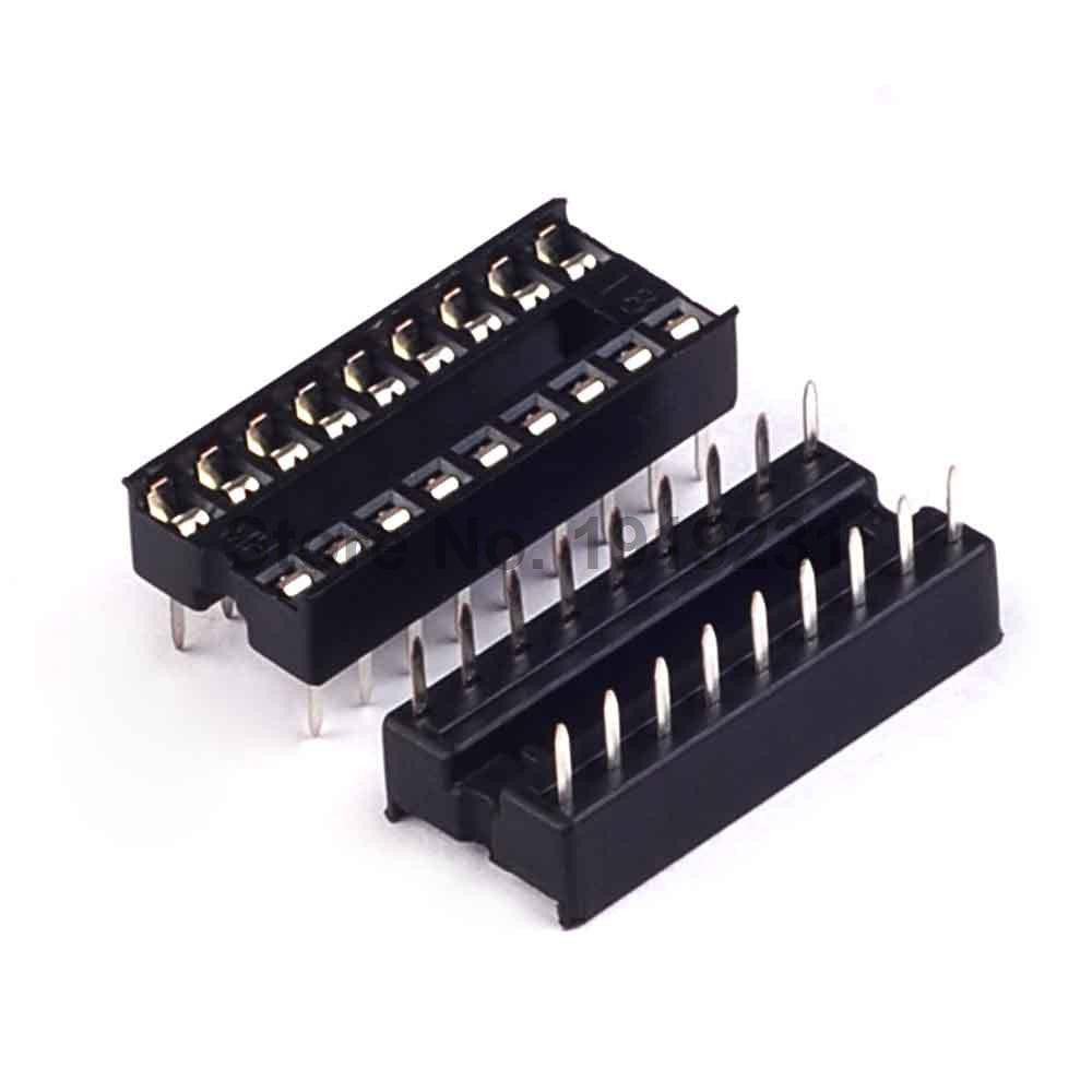18 Pin Ics Adaptador para ICs tipo DIP - 18 Pin – Robotechrd