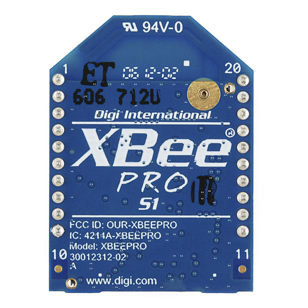 XBee Pro 60mW con Antena PCB  - Serie 1 (802.15.4)