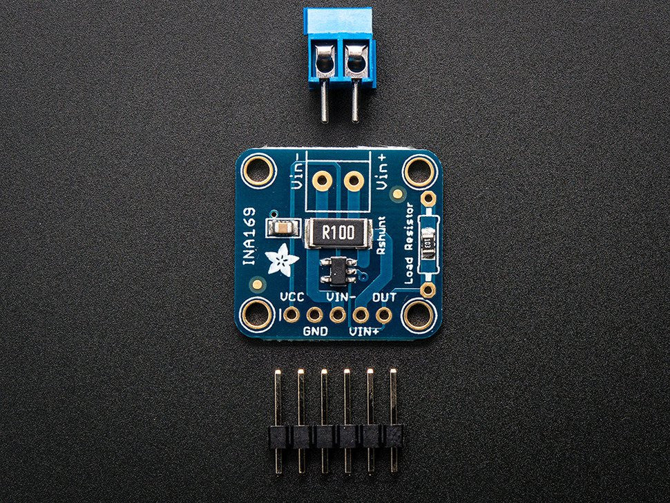 Sensor de Corriente Analogo DC Breakout INA169 - 60V 5A Max