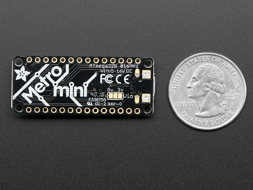 Adafruit Metro Mini 328 - Compatible con Arduino - 5V 16MHz