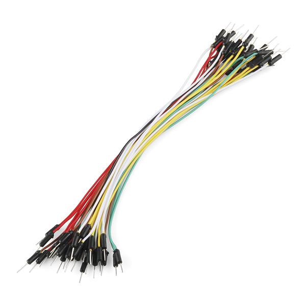 Cables Jumper Estandar Macho/Macho de 8'' de largo (15-Pack)